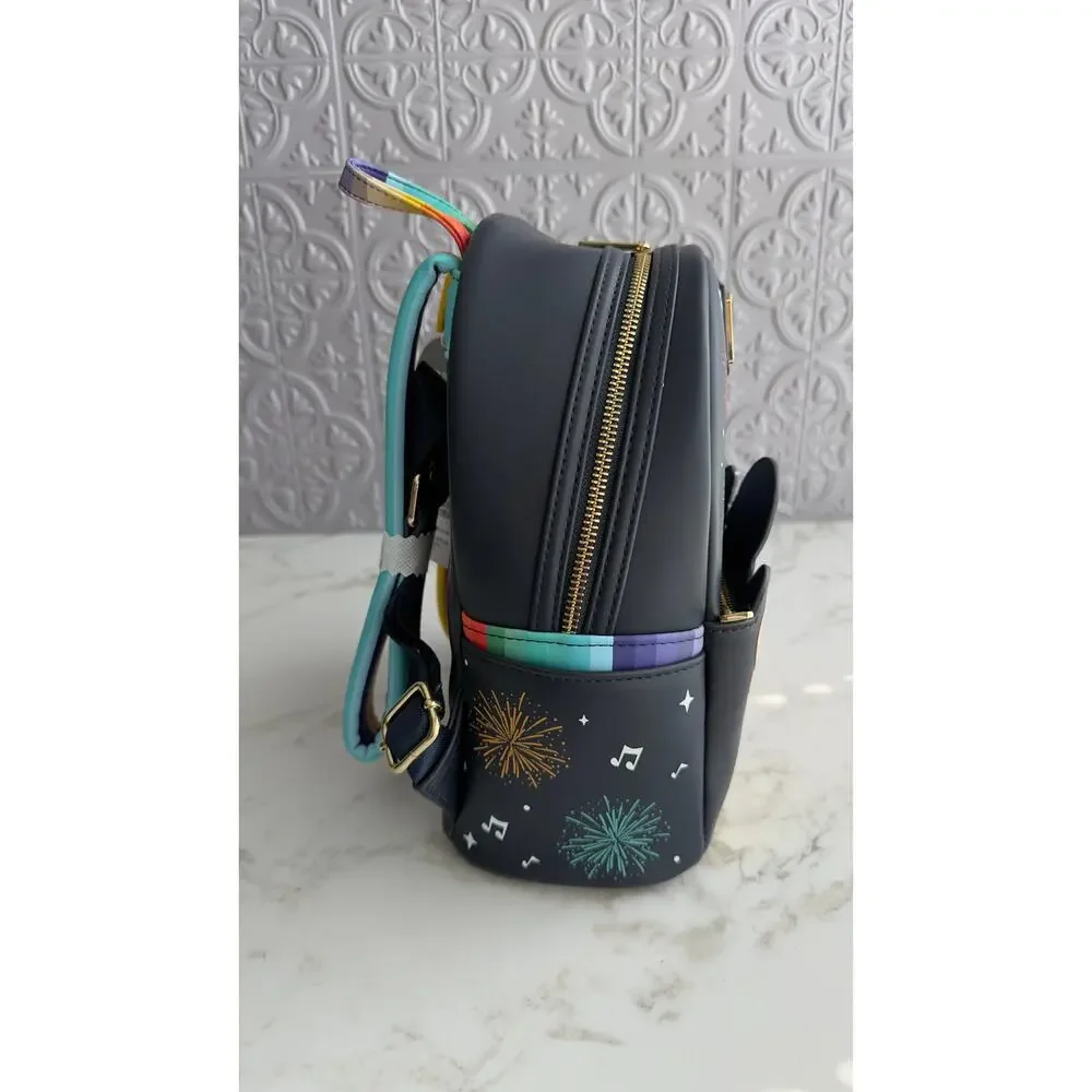Disney Parks x Loungefly The Three Caballeros Glow in the Dark Mini Backpack NWT